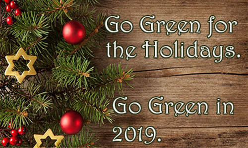 Make your holiday activities more sustainable this season.