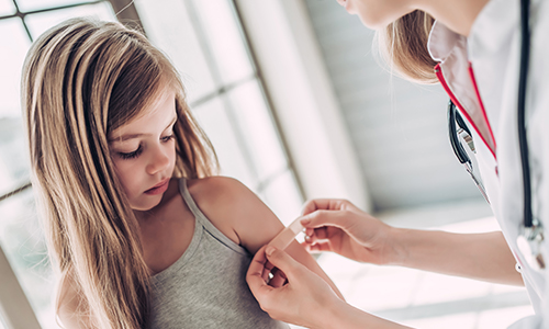 Protect your children against seasonal flu by getting them a flu vaccine each year.