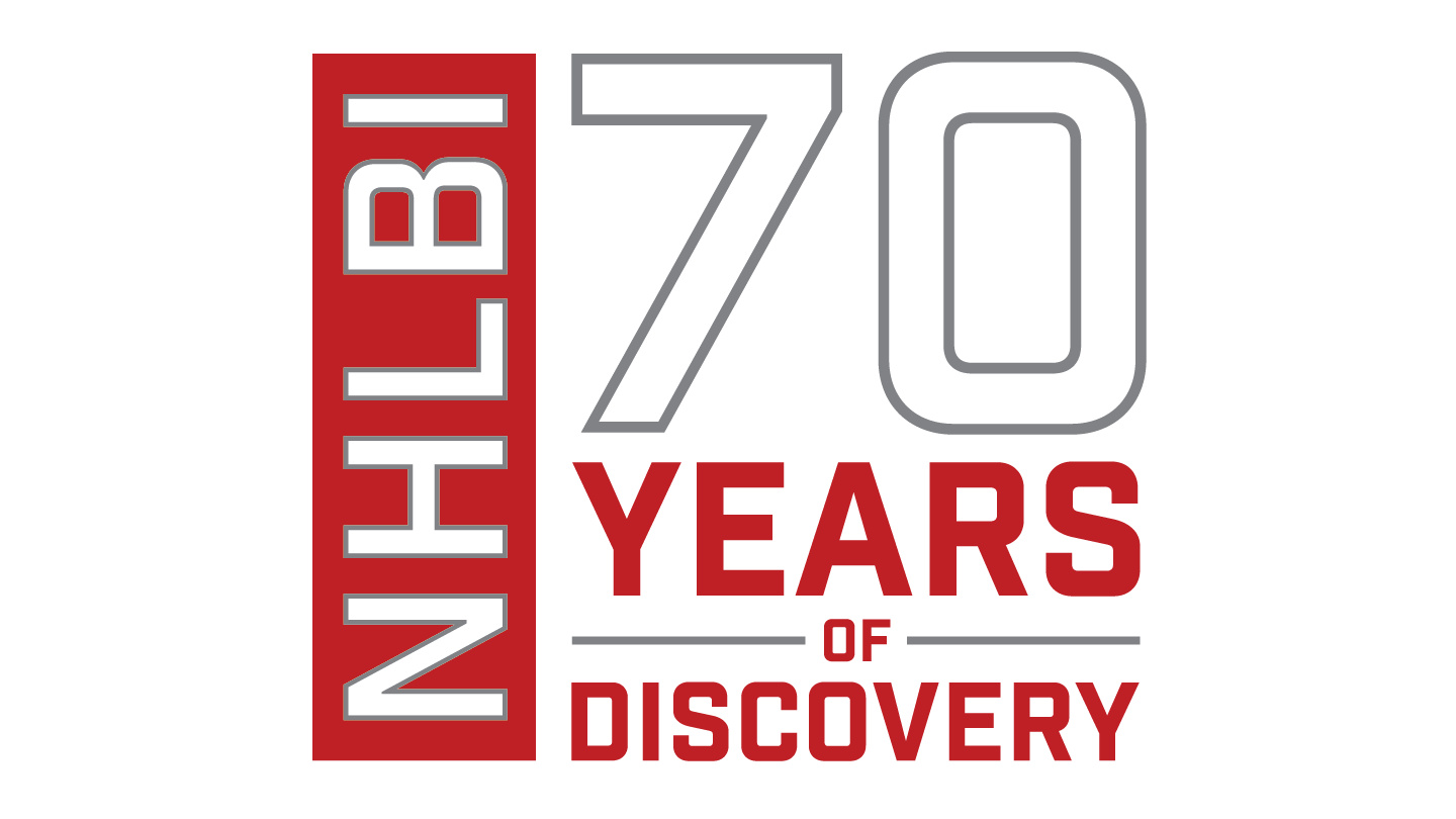 Lecture Series Logo: NHLBI 70 Years of Discovery