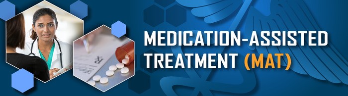 Image of the Medication-Assisted Treatment Center banner.