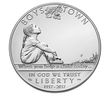 Boys Town Centennial 2017 Uncirculated Silver Dollar