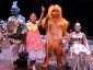 Four disabled performers dressed as Wizard of Oz characters