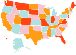 US Map graphic