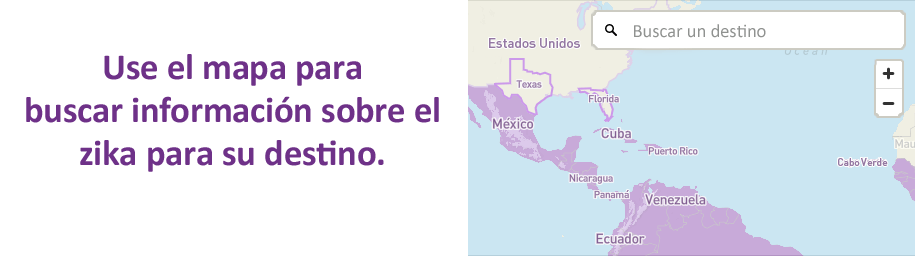 Mapa interactivo del zika