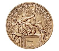 Monuments Men Bronze Medal 1.5 Inch