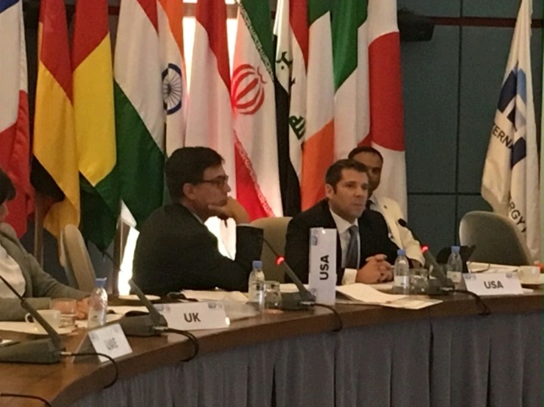 ENR Director of Policy Analysis Chris Davy advances U.S. efforts at the International Energy Forum (IEF) Executive Board Meeting in Riyadh 