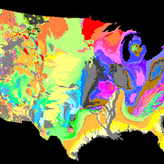 Geologic map of the US