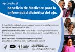 Medicare benefit card in Spanish