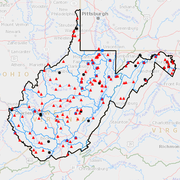 West Virginia Water-Monitoring-Sites Mapper 