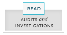Read Audits & Investigations