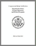 Date: 02/12/2018 Description: Cover of the FY 2019 Congressional Budget Justification. - State Dept Image