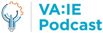Logo for the VA Innovation Podcast