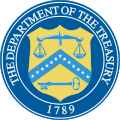 Dept of the Treasury Logo