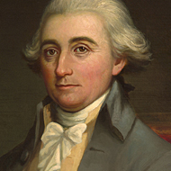 The portrait of Speaker of the House Jonathan Trumbull of Connecticut