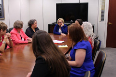 McCaskill Meets With Missouri Coalition Against Domestic and Sexual Violence