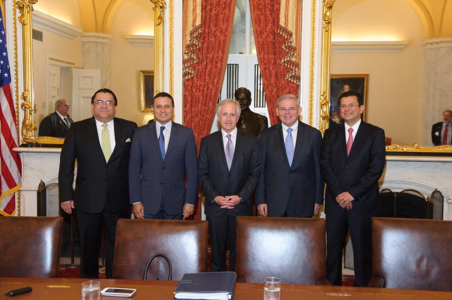 Visita de Ministros Centroamericanos