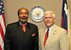 Congressman Sessions and Lonnie Hall, Center Director of the Gary Job Corps Center in San Marcos, Texas