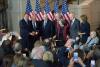 Speaker Boehner presents the Gold Medal to the Monuments Men