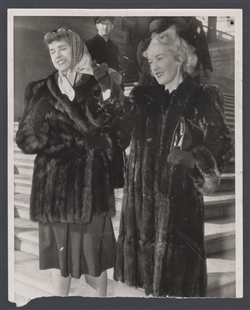 Clare Boothe Luce and Winifred Claire Stanley