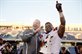 Virginia Tech’s J.C. Coleman accepts the Military Bowl 2014 MVP trophy after Virginia Tech’s 33-17 victory over Cincinnati University at Navy-Marine Corps Memorial Stadium in Annapolis, Md., Dec. 27, 2014. DoD photo by EJ Hersom