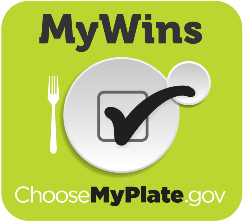 MyPlate, MyWins logo