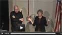 Webcast screenshot of Drs Clifton E Barry and Carol A Nacy