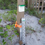 This is an example of a USGS storm-tide sensor
