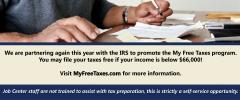 Free tax filing at Myfreetaxes.com