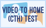 A button that goes to the Telehealth Test Page