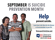 September is Suicide Prevention Month