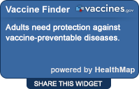 Vaccine Finder: Adults need protection against vaccine-preventable diseases.