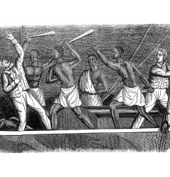 In 1839, African captives on the slave ship Amistad mutinied