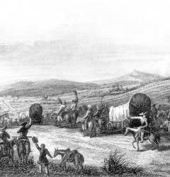 Traders opened the Santa Fe Trail from Missouri to the Southwest in 1822.