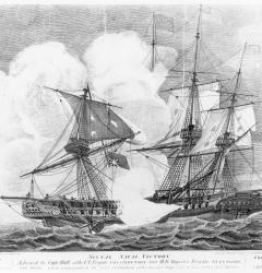 The 1812 victory of the USS Constitution
