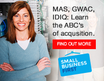 Image Reads - MAS, GWAC, IDIQ: learn the ABC's of acquisition - Click to find out how 