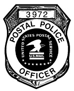 Postal Police Officer Badge