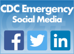 cdc emergency social media
