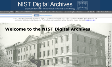 NIST Digital Archives