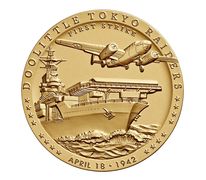 Doolittle Tokyo Raiders Bronze Medal 3 Inch