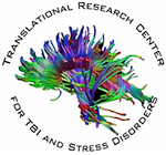 The Translational Research Center for TBI and Stress Disorders (TRACTS) logo