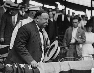 Pres. Taft at Washington Baseball Game