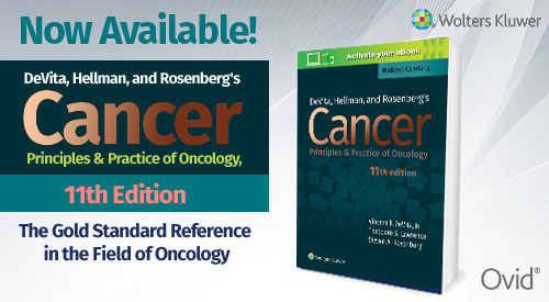 shows cover of book Devita, Hellman and Rosenberg’s Cancer: Principles and Practice of Oncology
