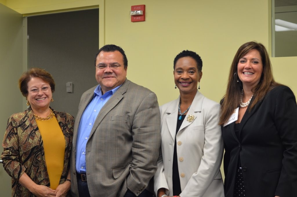 Left to right: Elba Montalvo, Dr. Luis R. Torres, Joyce A. Thomas and Dr. Stacey Bouchet