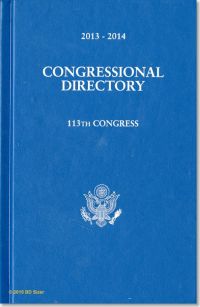 Official Congressional Directory 113th Congress, 2013-2014 (Hardcover)
