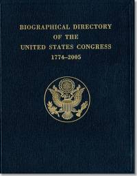 Biographical Directory of the United States Congress, 1774-2005