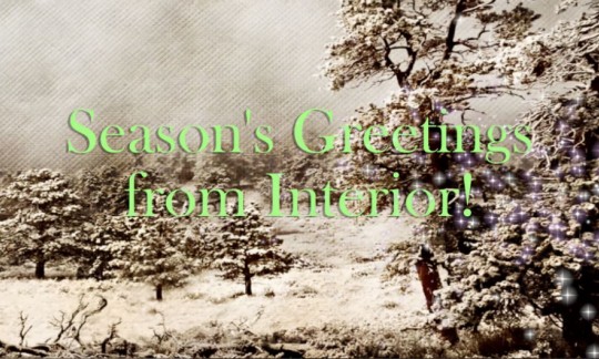 Season's Greetings from Interior