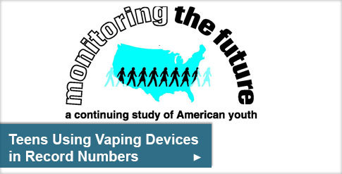 Teens using vaping devices in record numbers