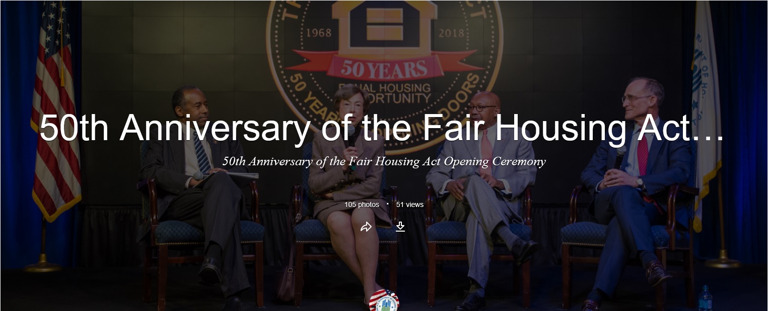 50th Anniversary of the Fair Housing Act Opening Ceremony