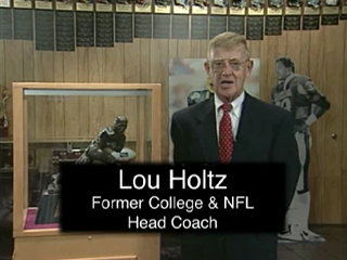 Lou Holtz Message