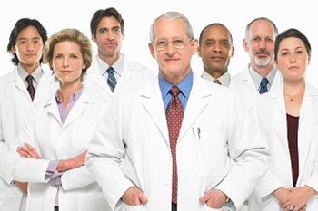 Group of doctors